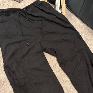 Princess Polly Black Joggers